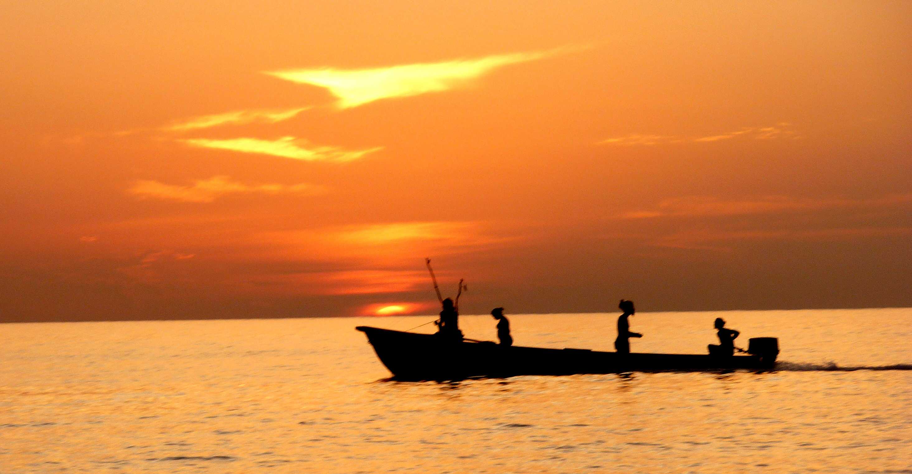 negril sunset in jamaica