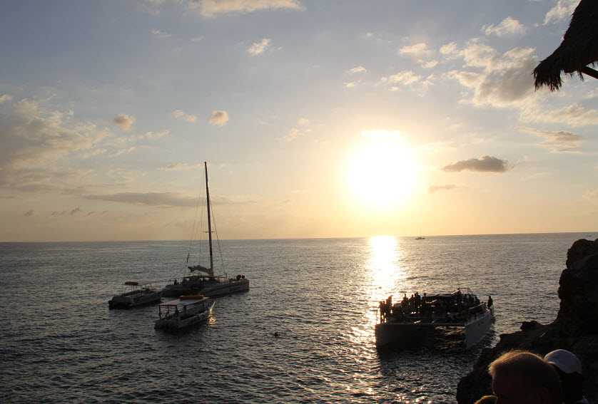 Sunset at Rick's Cafe, Negril, Jamaica