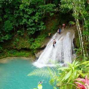 family vacations blue hole waterfalls jamaica